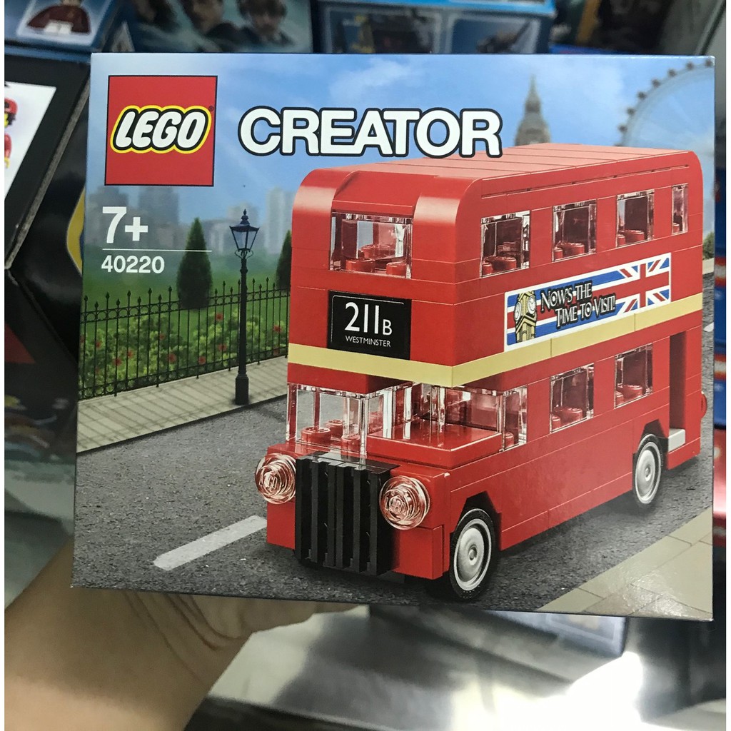 [CÓ SẴN] LEGO 40220 - Mini London Bus - Xe bus mini London [CHÍNH HÃNG]