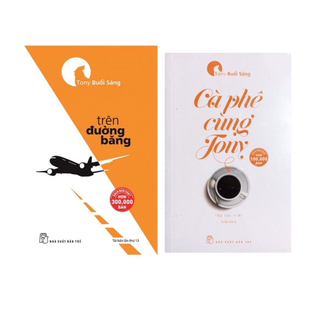 Sách Combo Cà Phê Cùng Tony Và Trên Đường Băng