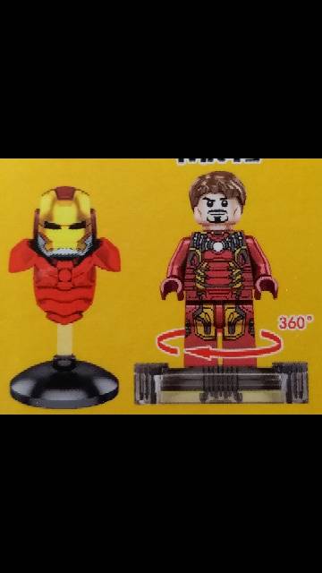 Mô Hình Đồ Chơi Lego Iron Man Mark 43 Chất Lượng Cao