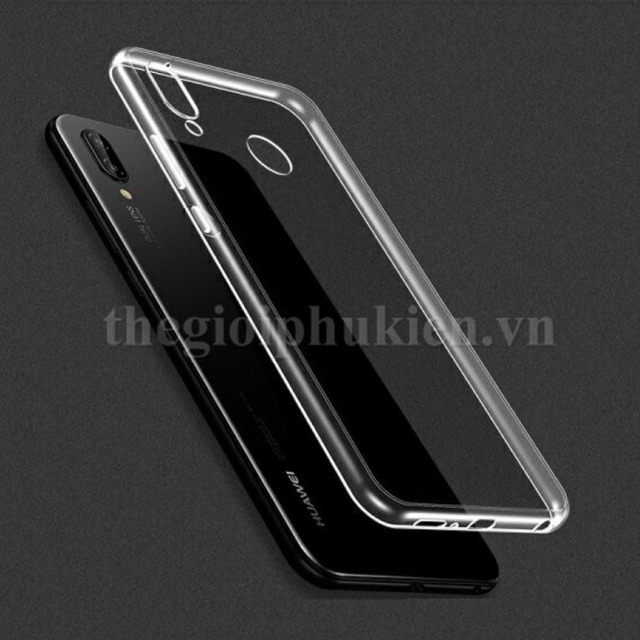 Ốp lưng silicon dẻo trong suốt Huawei Nova 3i cao cấp