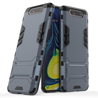 Ốp điện thoại có chân đỡ kiểu Iron Man cho Samsung Galaxy A90 5G A80
