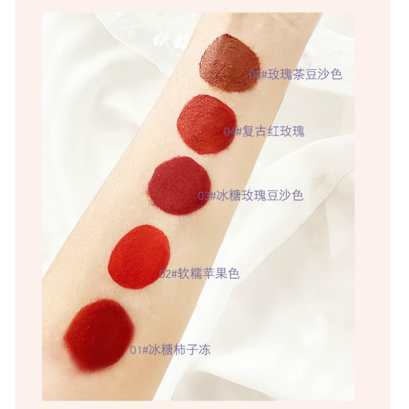 [Hàng mới về] Bộ 5 son kem lỳ lâu trôi hình ống sáng tạo | BigBuy360 - bigbuy360.vn