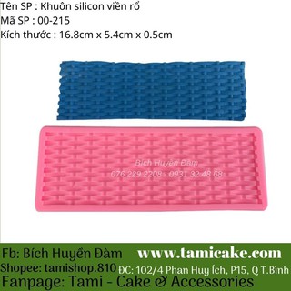 Khuôn silicon- khuôn viền bánh 215