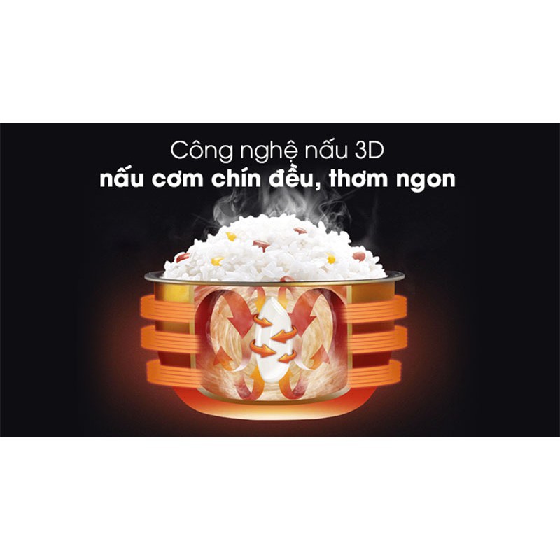 Nồi Cơm Điện Penhose PH-268  1.8 Lít 🔥 Lòng Nồi Hợp Kim Nhôm, Chống Dính  - Bảo hành chính hãng | BigBuy360 - bigbuy360.vn