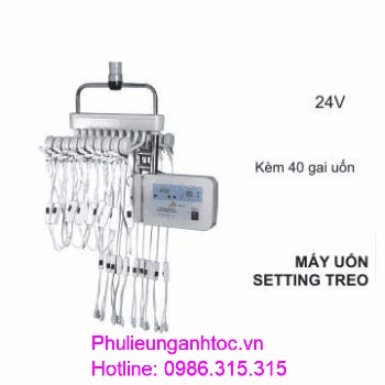 Máy uốn setting treo tường 40 dây