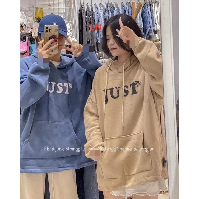 Áo hoodie JUST LN11