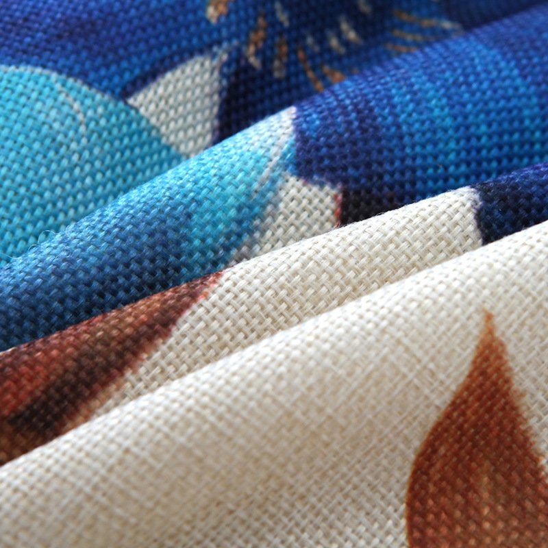 Gối tựa lưng văn phòng,trang trí sofa,nhà cửa,cửa hàng,vải bố in 1 mặt M58