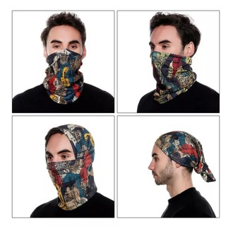 Khăn ống bandana đa năng cao cấp đi phượt
