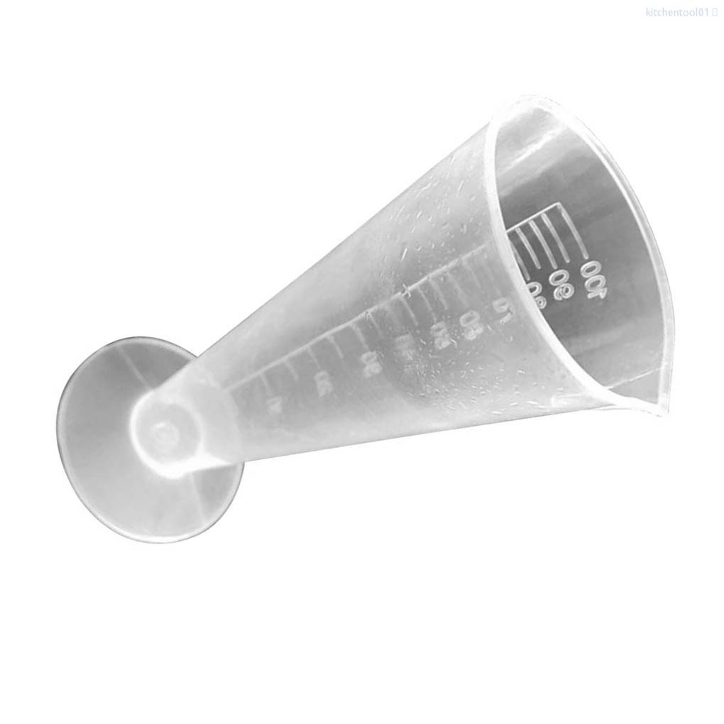 Cốc Đong Bột Bằng Nhựa Tiện Dụng Cho Nhà Bếp / Phòng Thí Nghiệm / Phòng Thí Nghiệm / Nhà Tắm Mã01