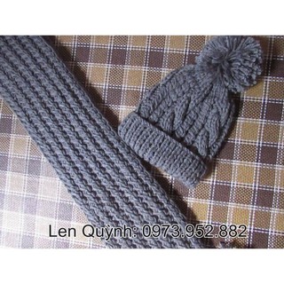Khăn len đan tay, Khăn len handmade