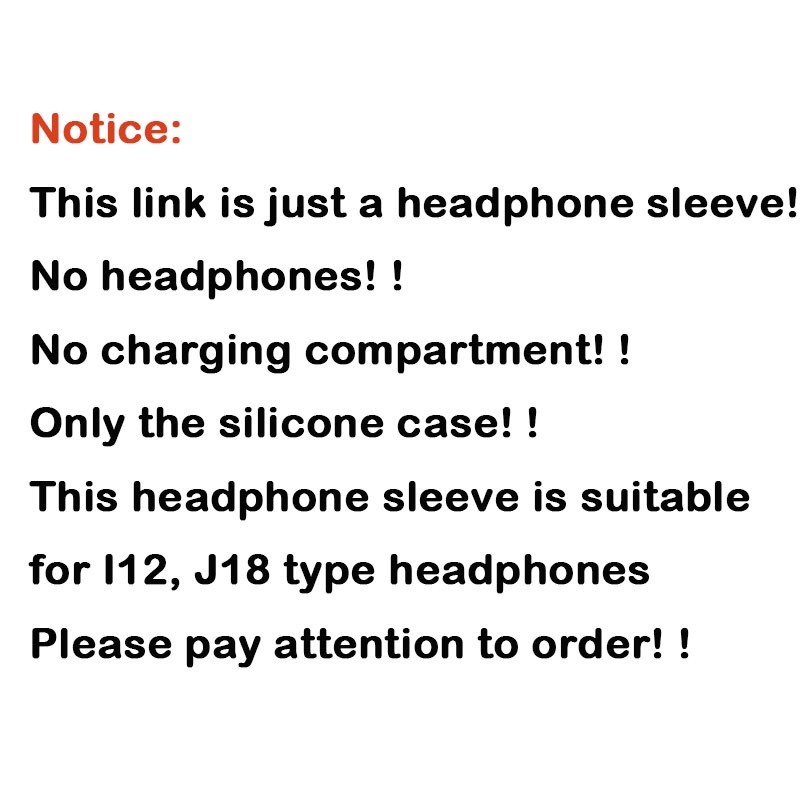 Vỏ Bảo Vệ Hộp Sạc Tai nghe không dây J18 i12 TWS Bằng Silicon Họa Tiết Hoạt Hình Dễ Thương