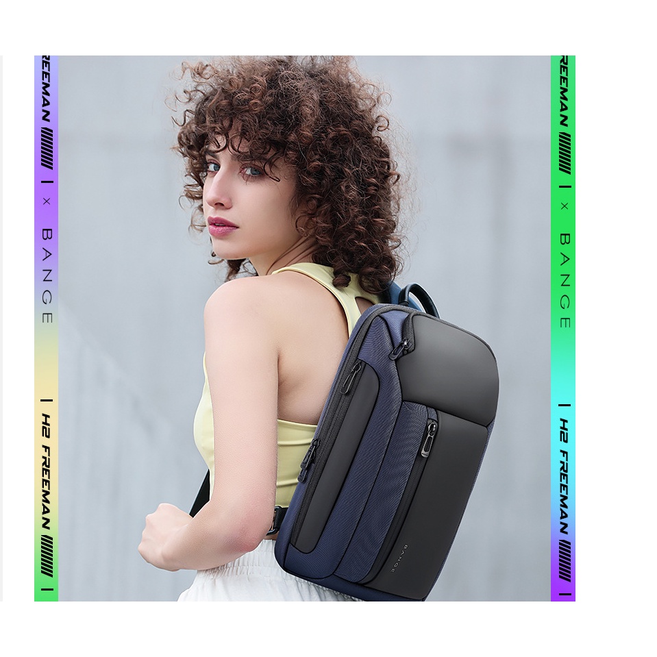 Túi đeo chéo nam đa chức năng cao cấp phong cách cá tính mới