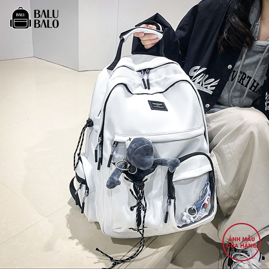 Balo đi học nam nữ phong cách Hàn Quốc BALU BALO BLUWH72206