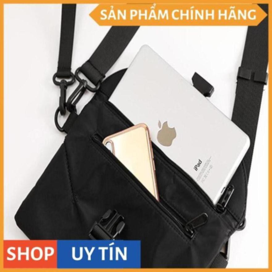 linhcu Túi đeo chéo nam mini bumbag vải dù thời trang hàn quốc chống thấm nước tphcm