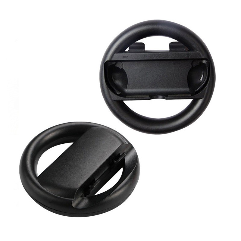 Lammcou JoyCon Controller Steering Wheel Hand Grip compatible with Nintendo Switch