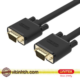 Cáp vga lcd 1.5 mét unitek 1.5m chống nhiễu chính hiệu