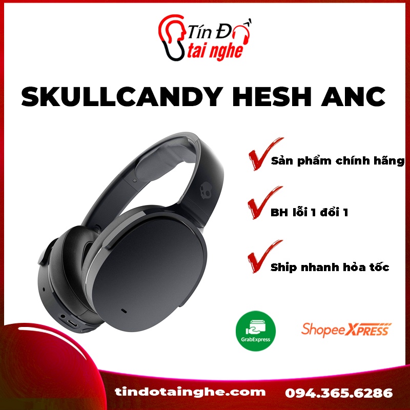 Tai nghe Skullcandy Hesh ANC | Chính hãng