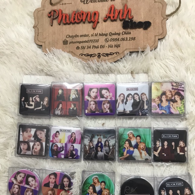 Gương 2 mặt BTS. BLACKPINK. BT21