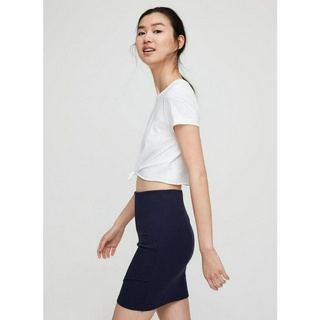 Chân váy thun vạt chéo Aritzia