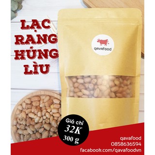 Lạc Rang Húng Lìu Qavafood - siêu ngon loại 1 - giòn tan, đậm vị - Chứng nhận vệ sinh An Toàn Thực Phẩm