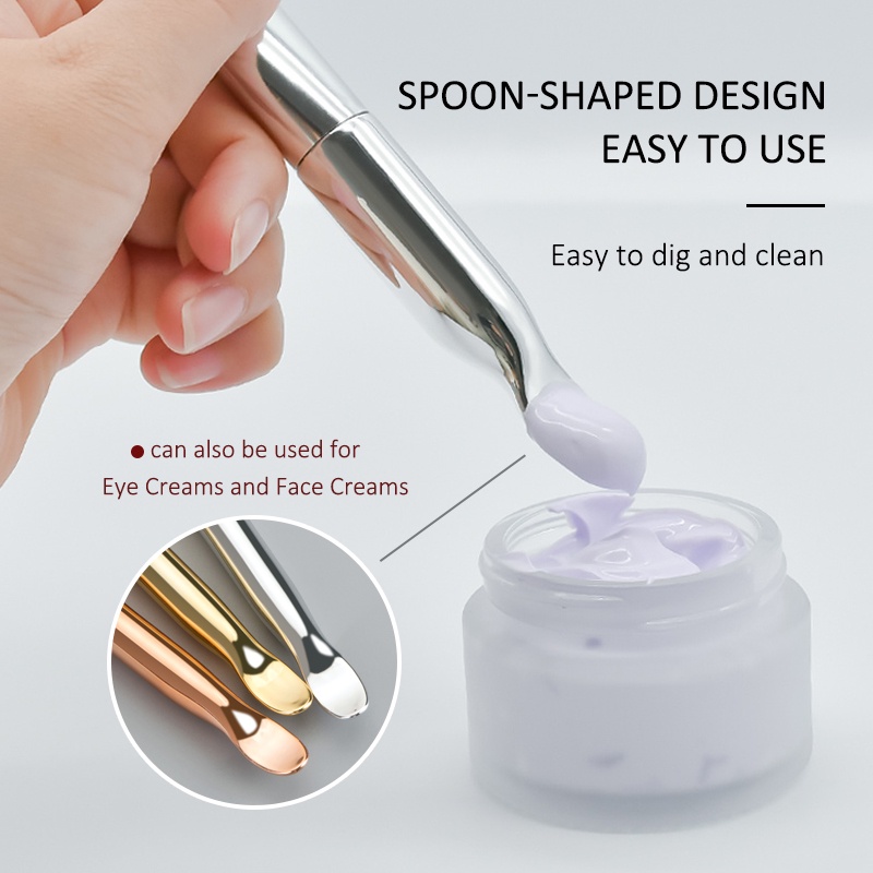 Cọ silicone SUAKE tán mặt nạ chuyên nghiệp thiết kế 2 đầu