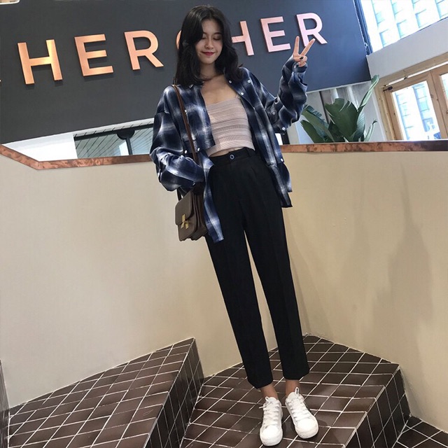 QUẦN BAGGY CÔNG SỞ GIÁ RẺ. GU ĐẸP Baggy vải công sở phù hợp đi học đi làm đi chơi | BigBuy360 - bigbuy360.vn