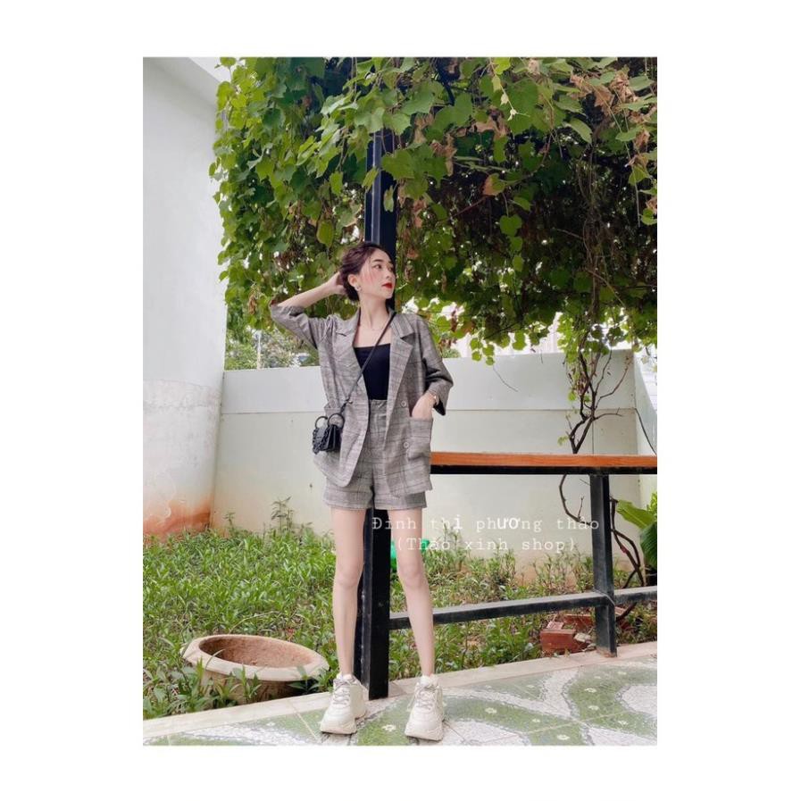 Set đồ nữ cá tính, set quần váy kiểu đi chơi sang chảnh mùa hè đẹp 8A00052 TKBHH | BigBuy360 - bigbuy360.vn