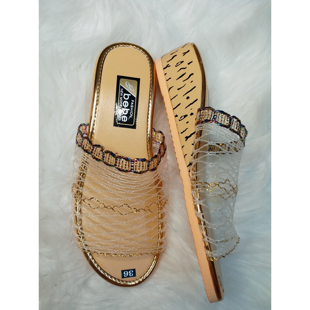 Dép Lưới Xưa Họa Tiết Da Beo Cao 1.7P - 3P -  4P - 6P