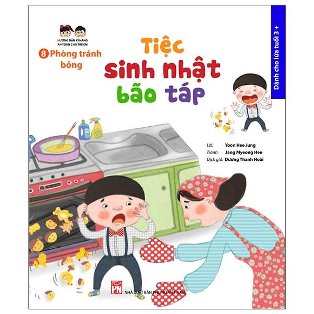 Sách- Phòng Tránh Bỏng: Tiệc Sinh Nhật Bão Táp