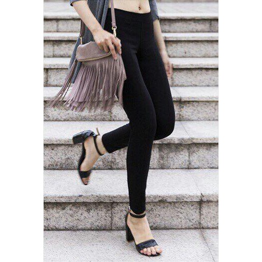 Quần legging cotton co dãn 2 màu giá lẻ= sỉ | BigBuy360 - bigbuy360.vn