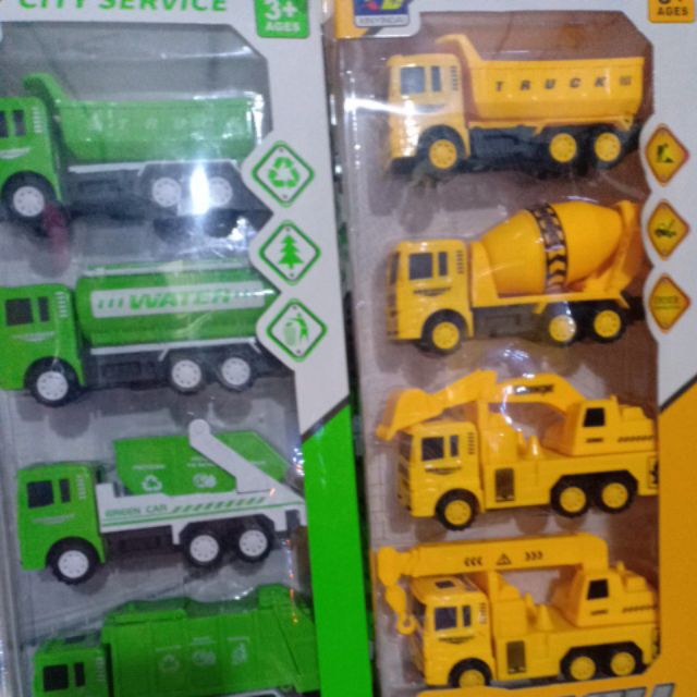 Bộ Xe Công Trình 4 Cái Loại To