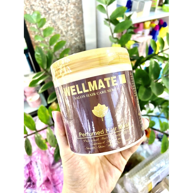 Ủ XẢ HẤP TÓC TẠI NHÀ WELLMATE PERFUMED HAIR MASK 500ML