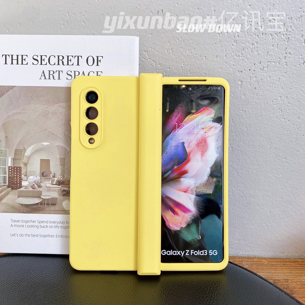 Ốp Điện Thoại Cứng Có Bản Lề 3 Trong 1 Cho Samsung Galaxy Z Fold 4 3 5 Macron