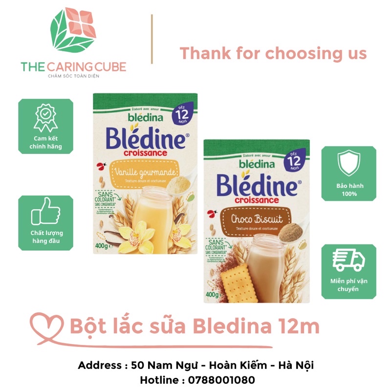 Bột lắc sữa Bledina 12m+