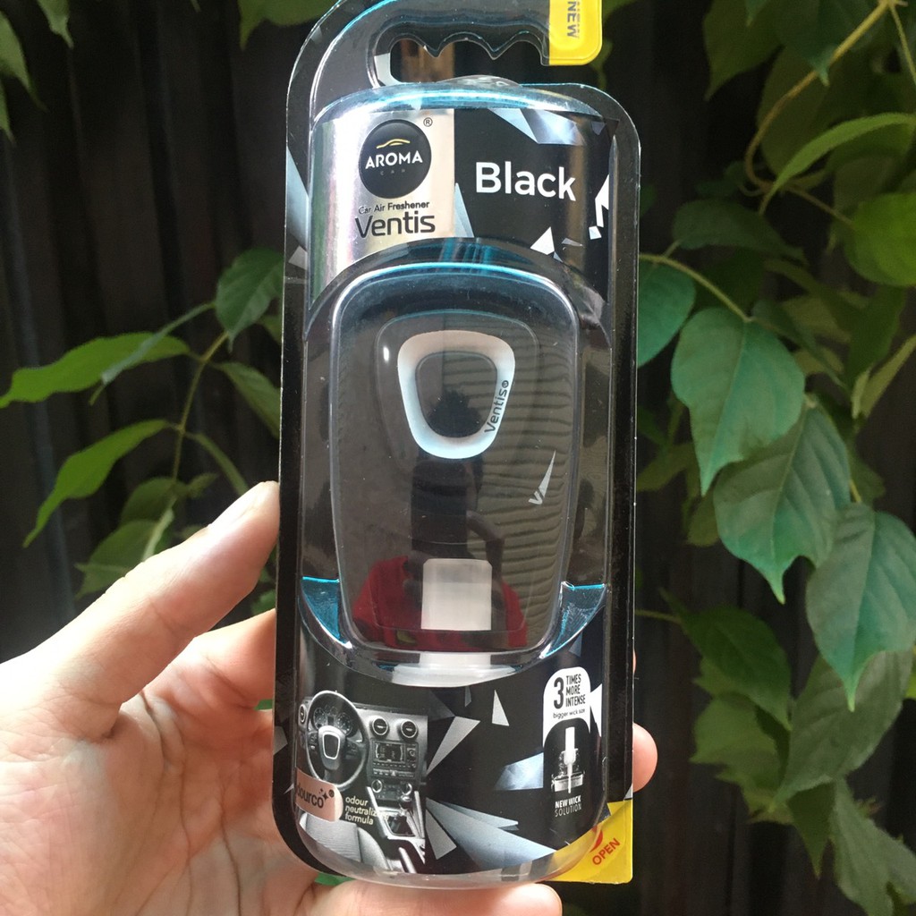 [ 𝐇𝐮̛𝐨̛𝐧𝐠 𝐁𝐥𝐚𝐜𝐤 ] Nước Hoa Kẹp Cửa Gió Xe Hơi Aroma Car Ventis 8ml - Otocare247