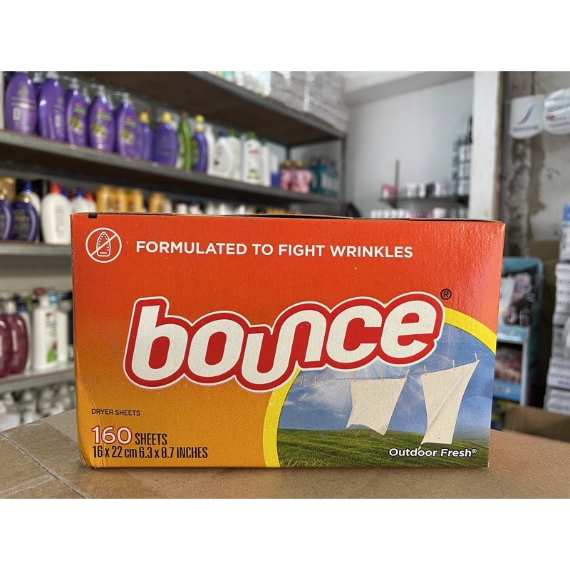 Giấy thơm quần áo Bounce 160 tờ