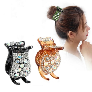 Kẹp càng cua đính pha lê nhân tạo thời trang xinh xắn cho nữ