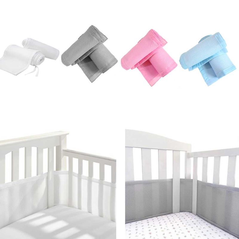 Lưới lót nôi 4 mặt thoáng khí đảm bảo an toàn cho trẻ em