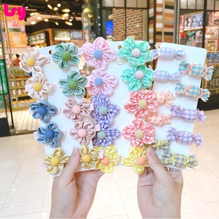 Set 10 kẹp tóc hình nơ dễ thương cho bé gái