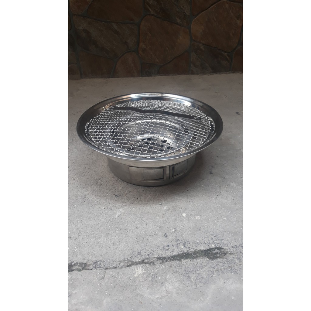 Bếp nướng thịt đặt âm bàn giá rẻ chất liệu inox cao cấp