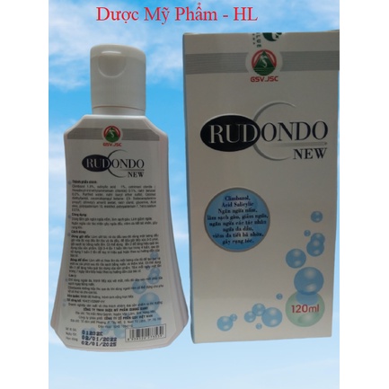 Dầu tắm gội Rudondo  New ngăn ngừa gàu và nấm - chai 120 ml