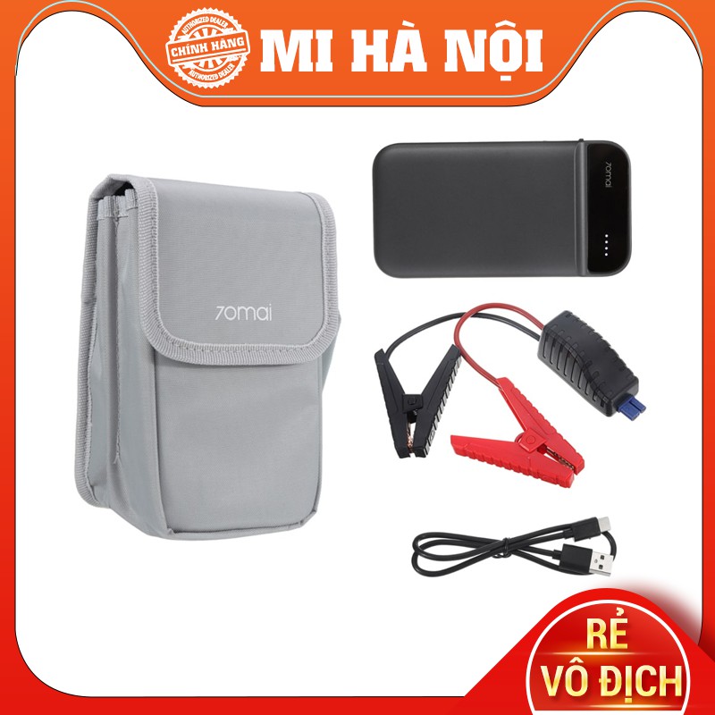 Bộ kích điện xe ô tô khẩn cấp tích hợp pin dự phòng 11100 mAh Xiaomi 70Mai Midrive PS01