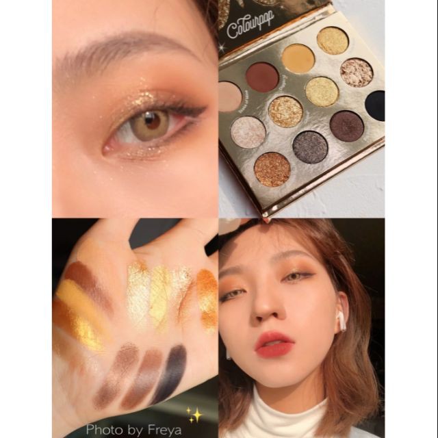 Bảng Phấn Mắt 💟𝙁𝙍𝙀𝙀 𝙎𝙃𝙄𝙋💟 Colourpop Good as Gold