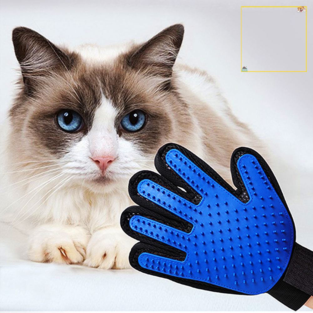 Găng Tay Silicon Chải Lông Cho Thú Cưng