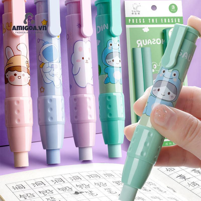 Cục Tẩy Bút Chì Có Thể Thu Gọn Tiện Dụng