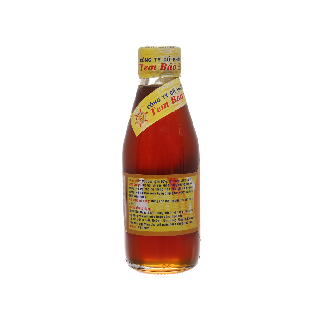 Mật ong rừng sữa ong chúa Xuân Nguyên chai 200ml