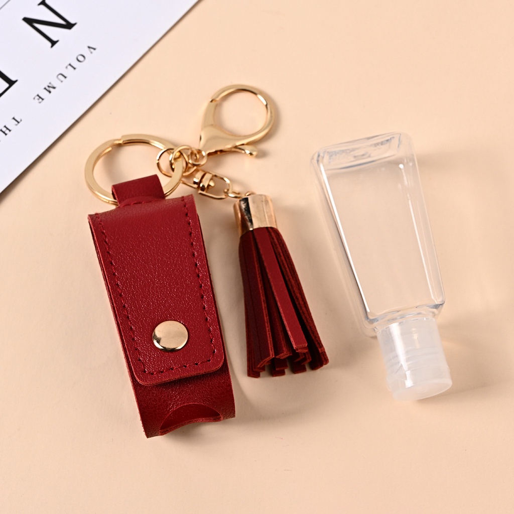 Giá đỡ chai nước rửa tay / mỹ phẩm có vỏ bọc có thể tái sử dụng 30ml