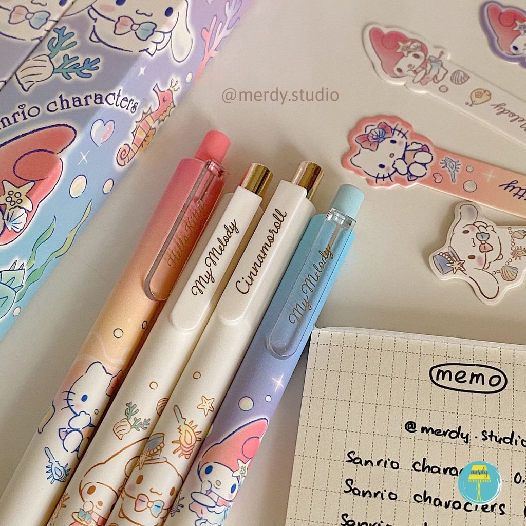 GuangBo Pen Blind Box - bút Sanrio Characters mực đen, ngòi 0.5mm