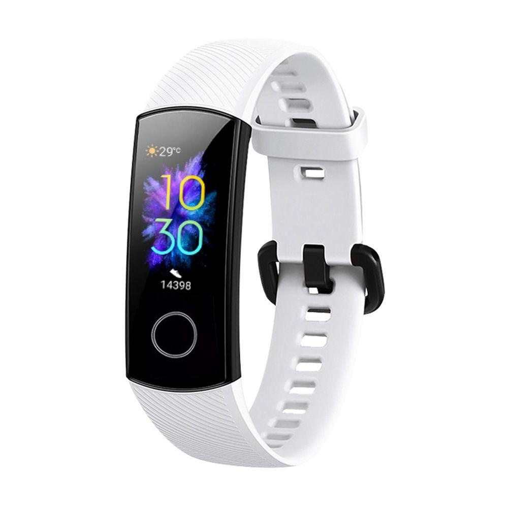 Dây Đeo Thay Thế Chất Liệu Silicon Màu Trơn Cho Honor Band 5 4