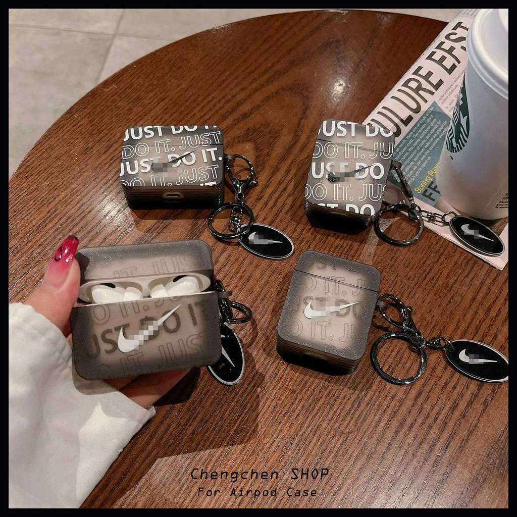 Transparent black square TPU headphone protective case for AirPods3rd gen case Fashion brand headphone protective case 2023 New for AirPodsPro2 headphone protective case compatible with AirPodsPro case AirPods2gen case